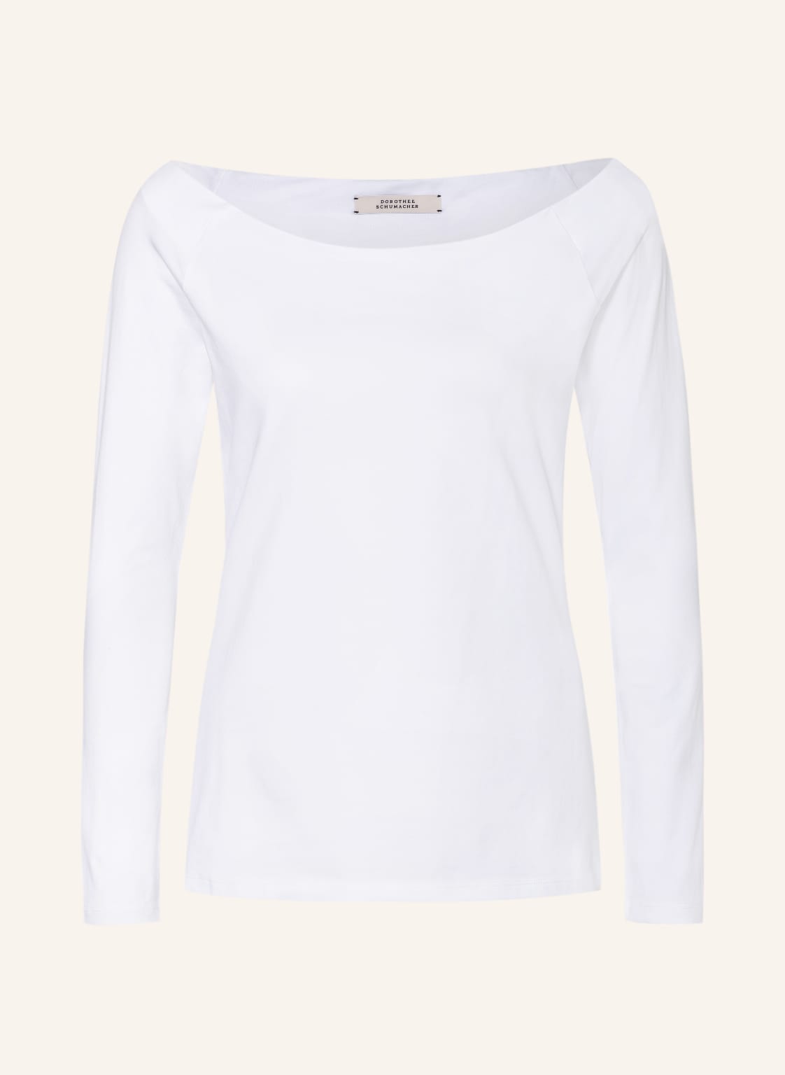 Dorothee Schumacher Off-Shoulder-Shirt weiss von dorothee schumacher