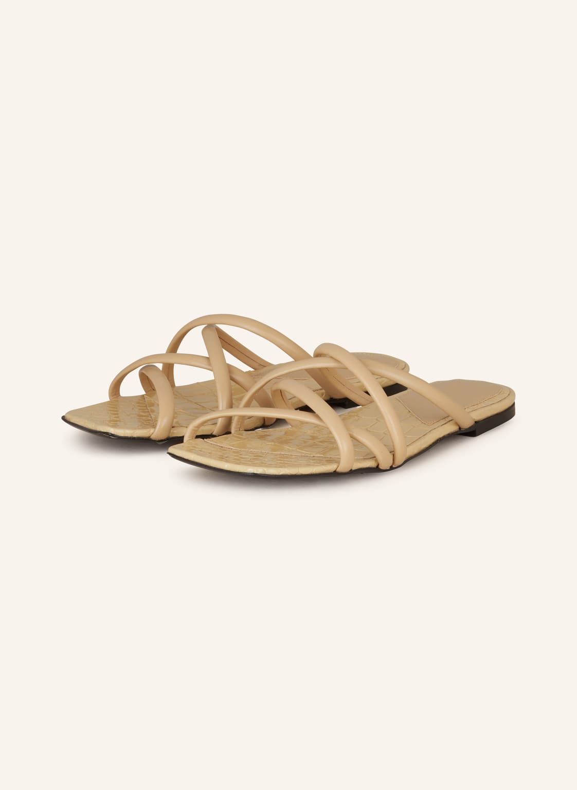 Dorothee Schumacher Pantoletten beige von dorothee schumacher