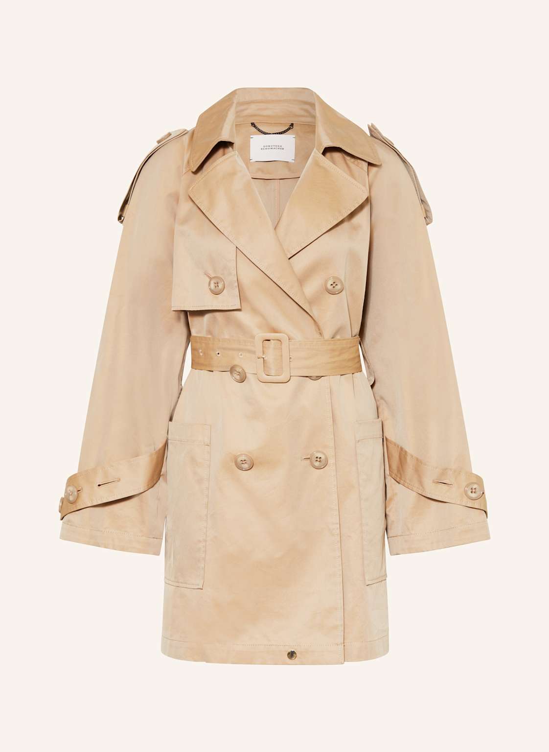 Dorothee Schumacher Trenchcoat Luxury Layer beige von dorothee schumacher