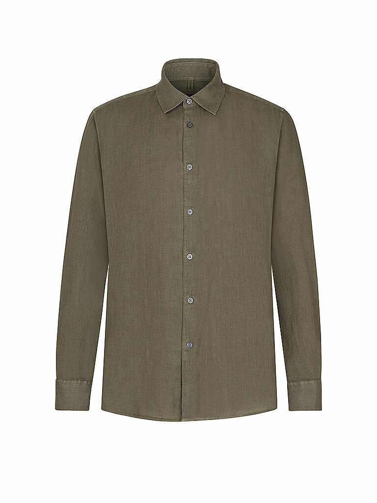 DRYKORN Leinenhemd RAMIS olive | M von drykorn