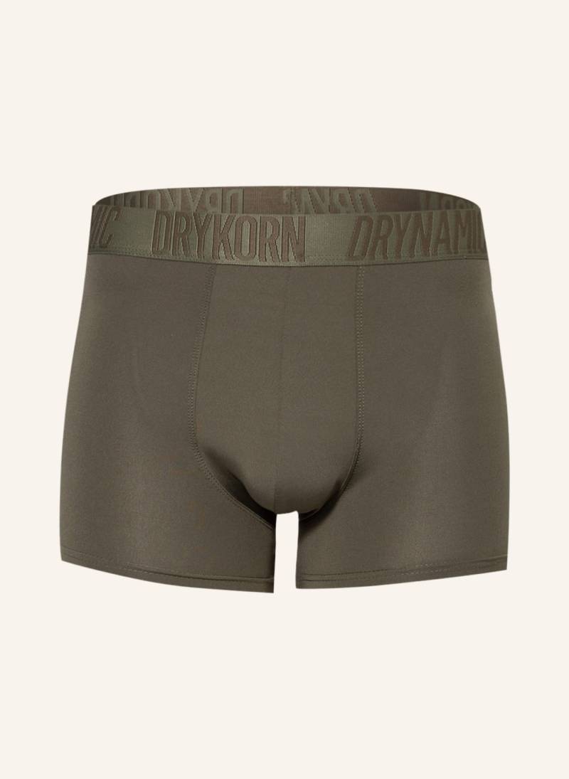 Drykorn 2er-Pack Boxershorts Clind gruen von drykorn