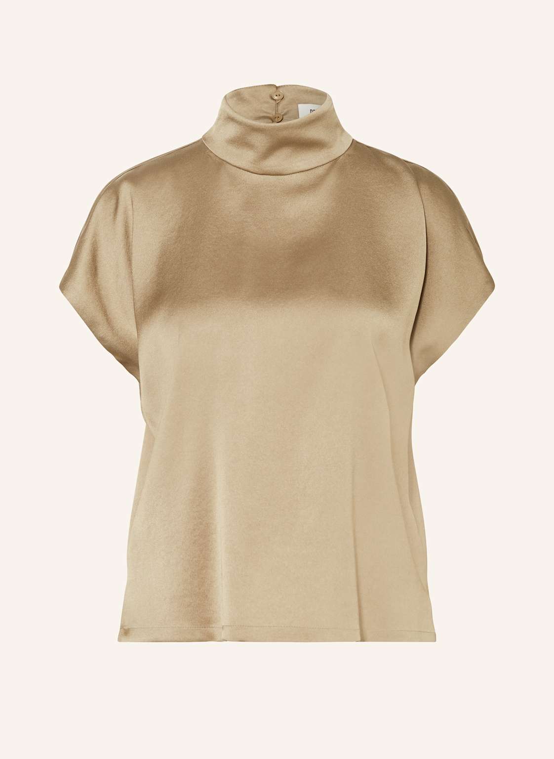 Drykorn Blusenshirt Alaria_1 Aus Satin beige von drykorn