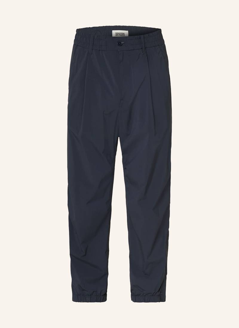 Drykorn Chino Lirog Relaxed Fit Mit Verkürzter Beinlänge blau von drykorn