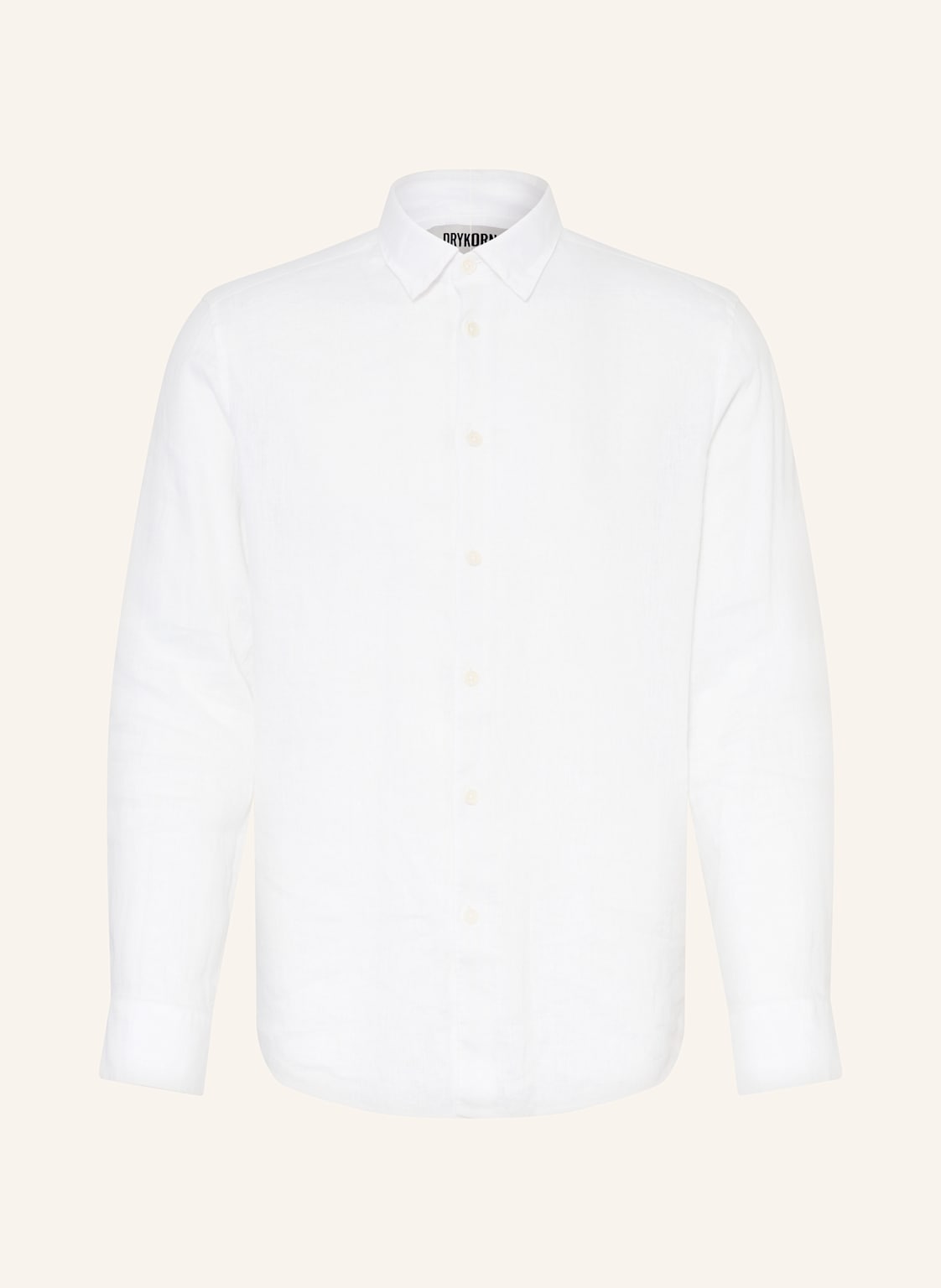 Drykorn Hemd Ramis Regular Fit Aus Leinen weiss Drykorn Hemd Ramis Regular Fit Aus Leinen weiss von drykorn