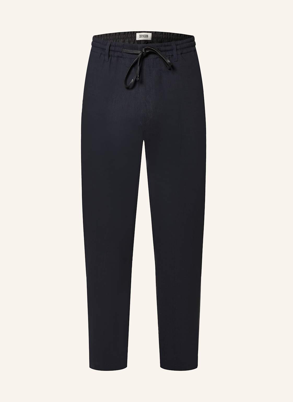 Drykorn Hose Deger Im Jogging-Stil Regular Fit Mit Leinen blau Drykorn Hose Deger Im Jogging-Stil Regular Fit Mit Leinen blau von drykorn