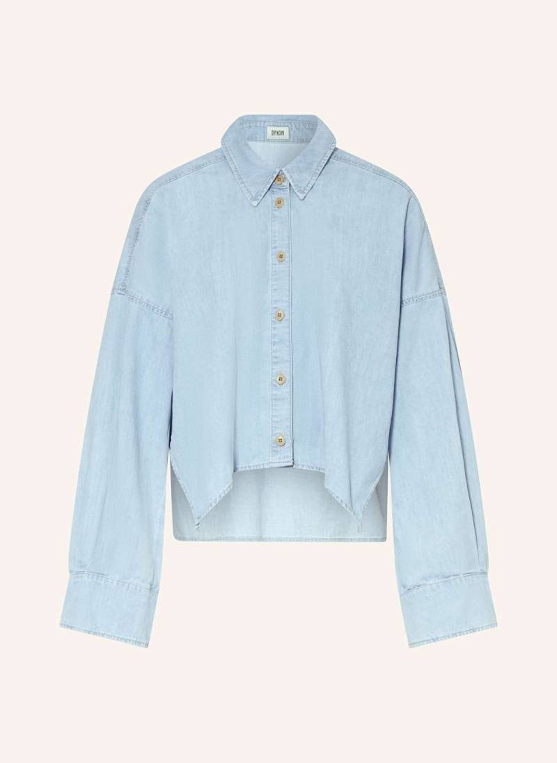 Drykorn Jeansbluse Oshia blau von drykorn