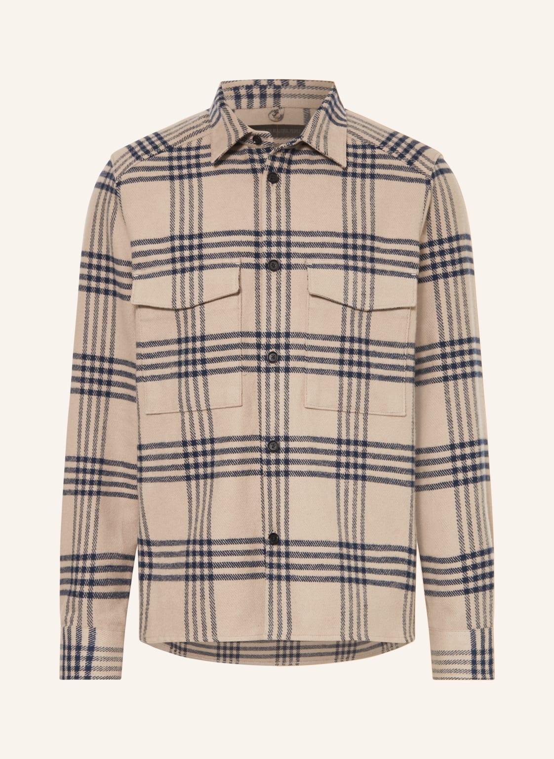 Drykorn Overshirt Gunray beige von drykorn