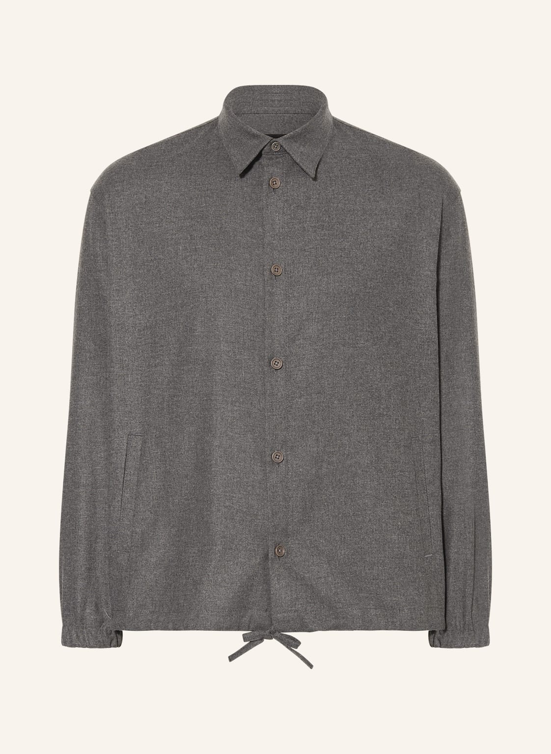 Drykorn Overshirt Silag grau von drykorn