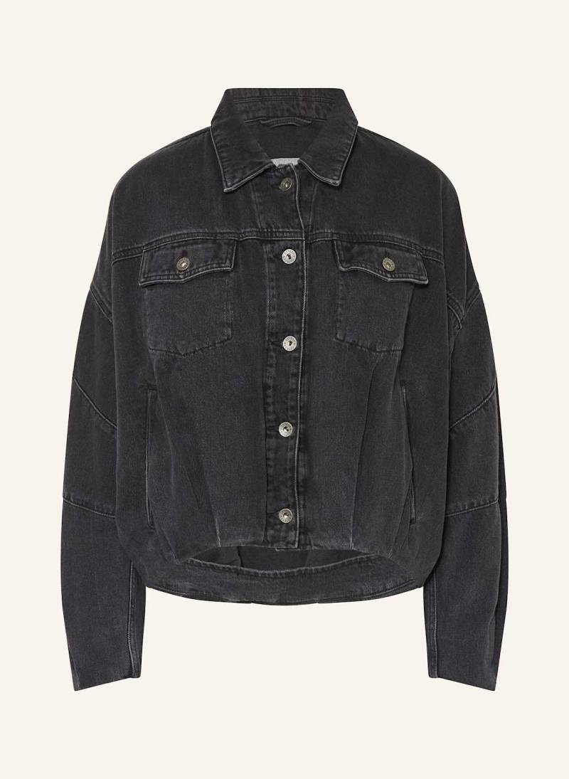 Drykorn Oversized-Jeansjacke Blaxton schwarz von drykorn