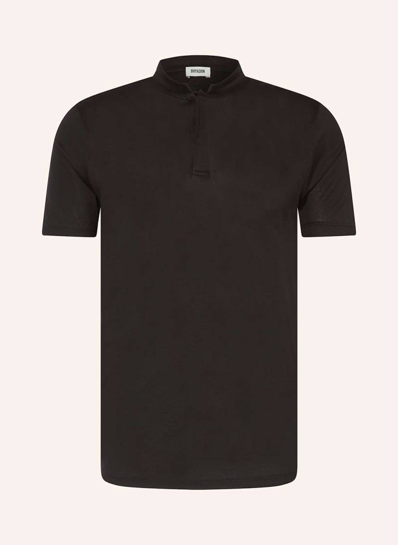 Drykorn Jersey-Poloshirt Louis blau von drykorn