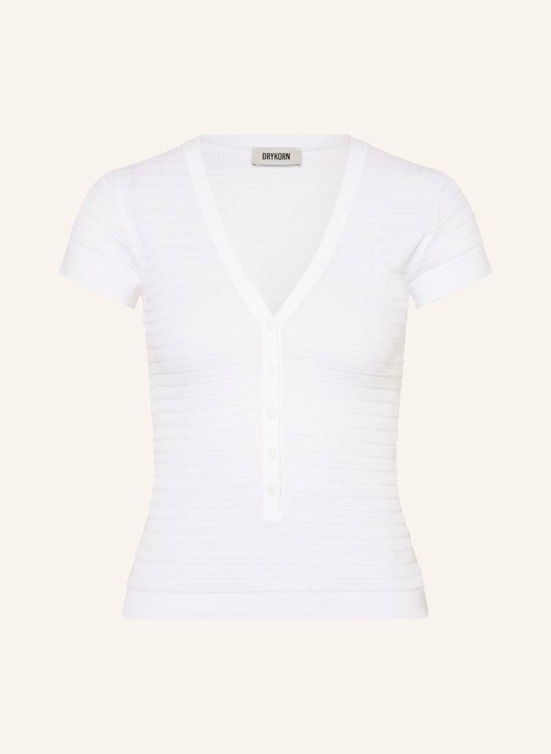 Drykorn Strickshirt Alkuna weiss von drykorn