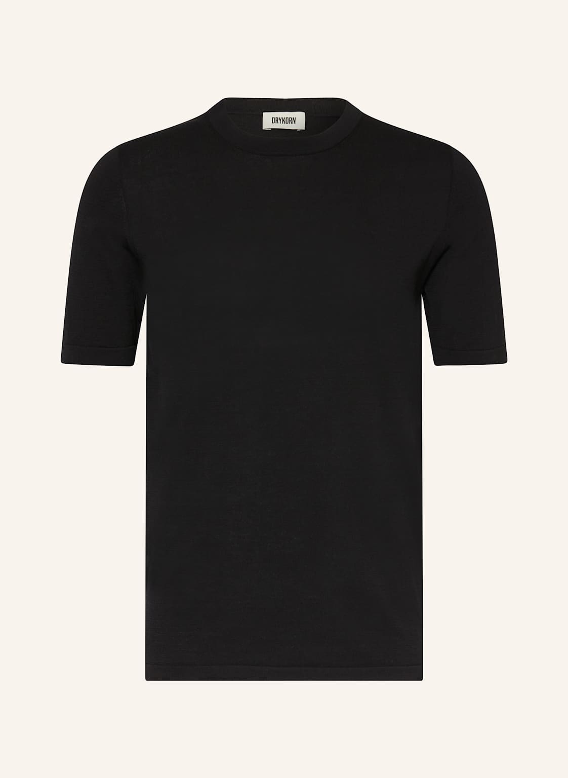 Drykorn Strickshirt Valentin schwarz von drykorn