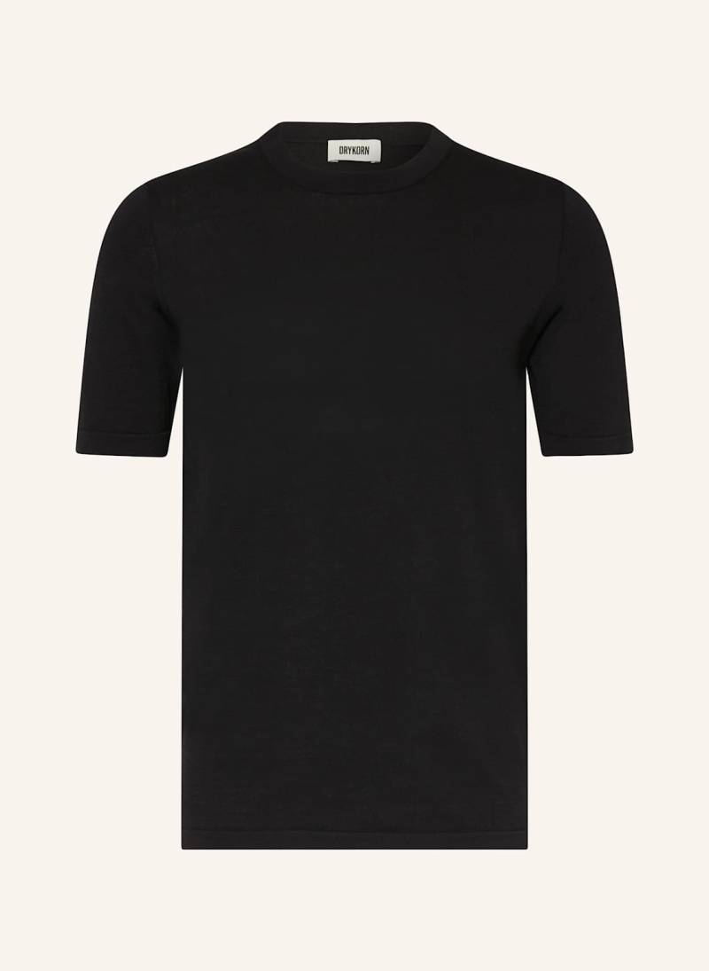 Drykorn Strickshirt Valentin schwarz von drykorn