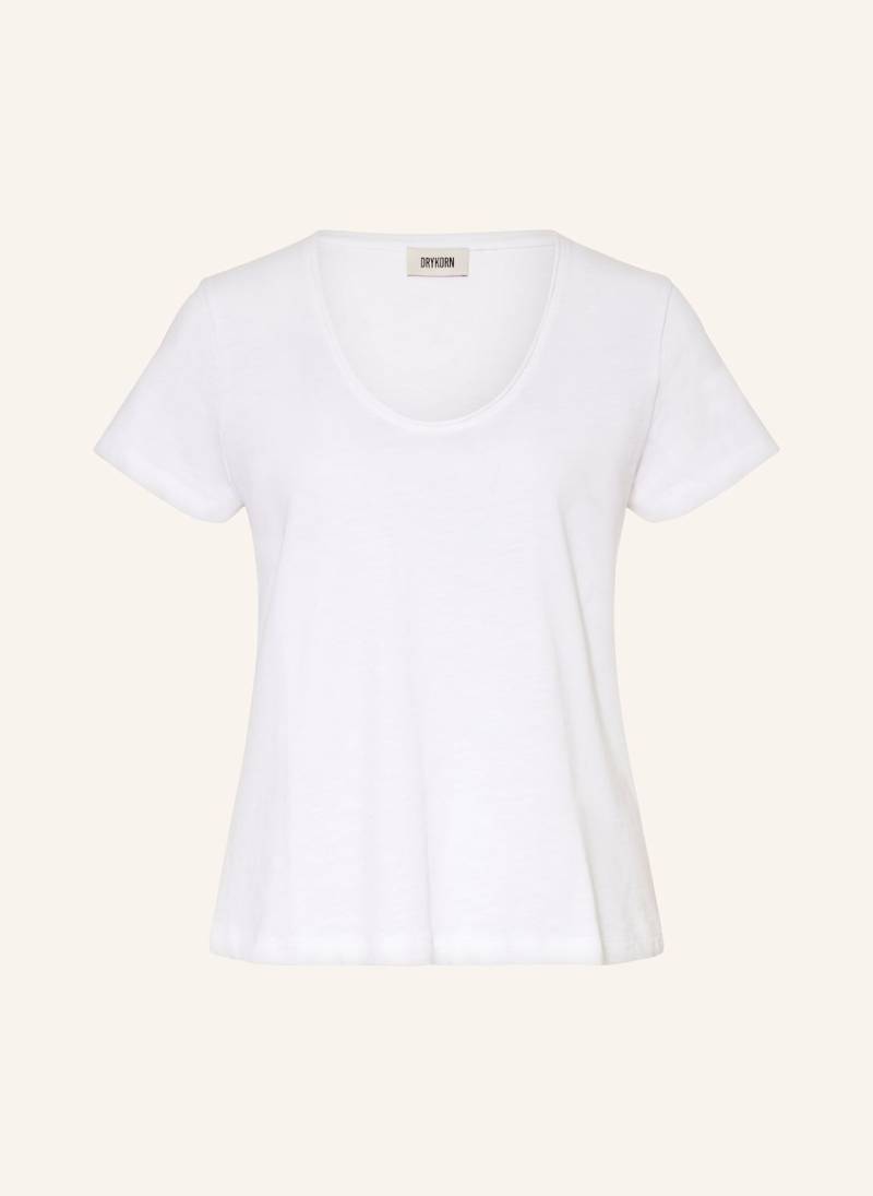 Drykorn T-Shirt Navivi weiss von drykorn