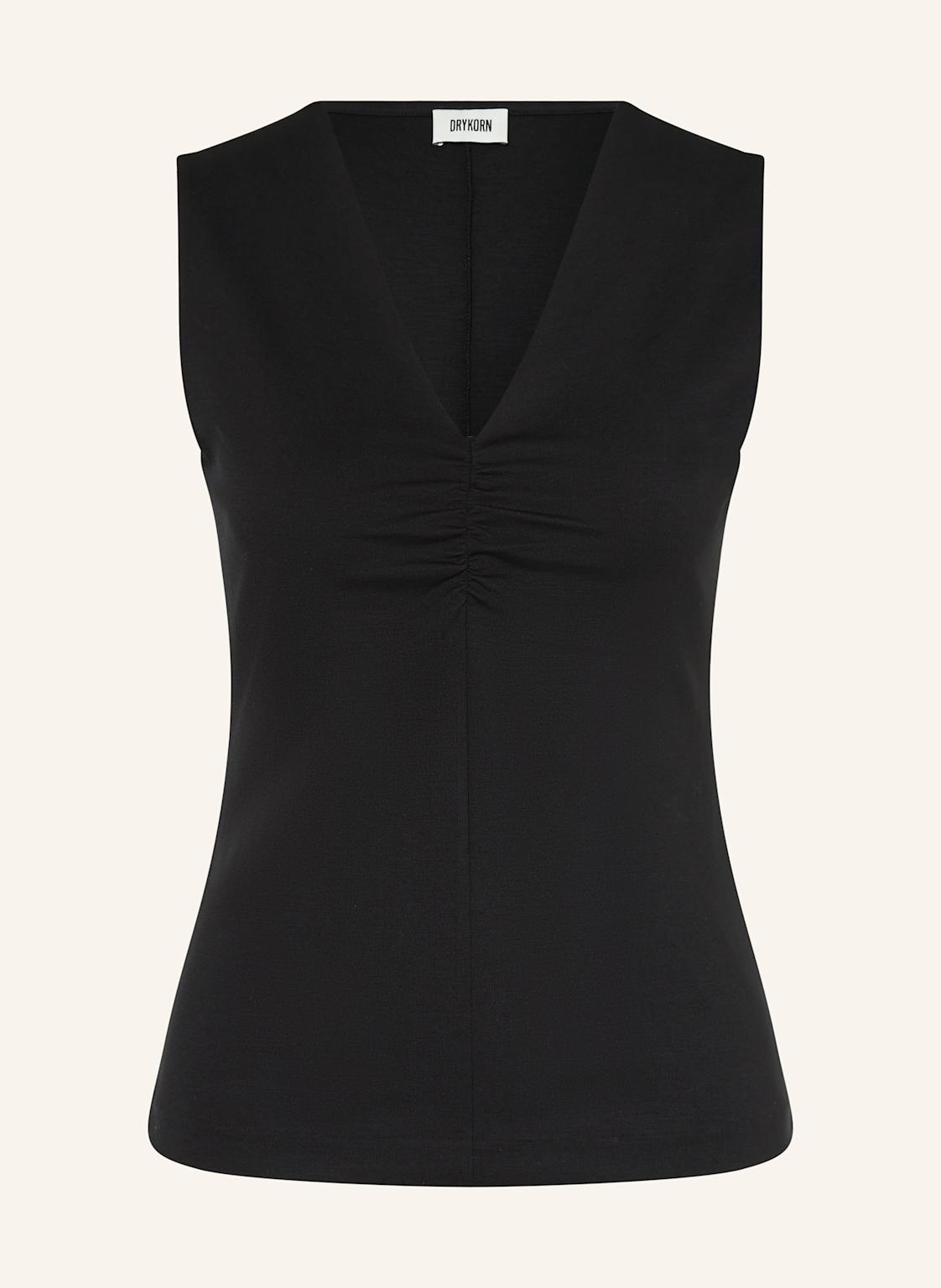 Drykorn Top Meriam schwarz von drykorn