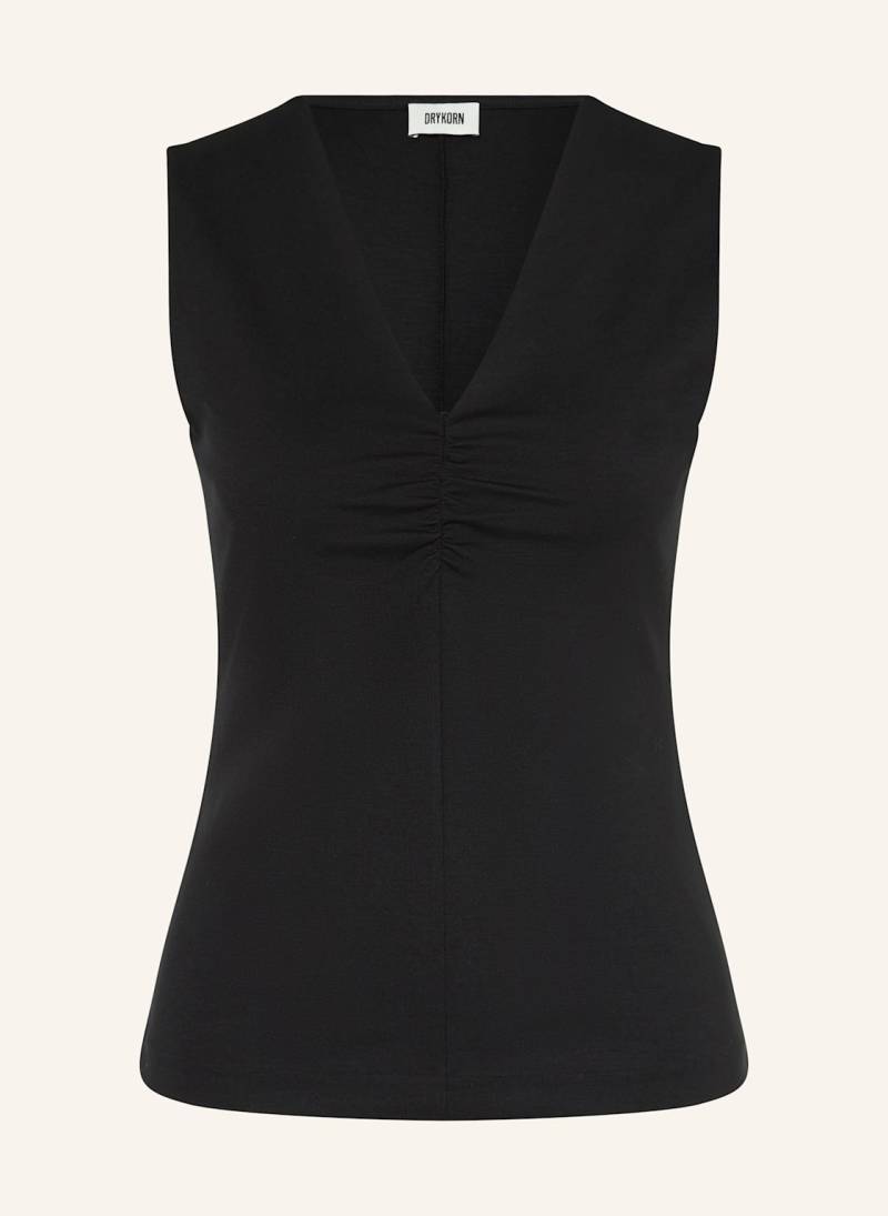 Drykorn Top Meriam schwarz von drykorn