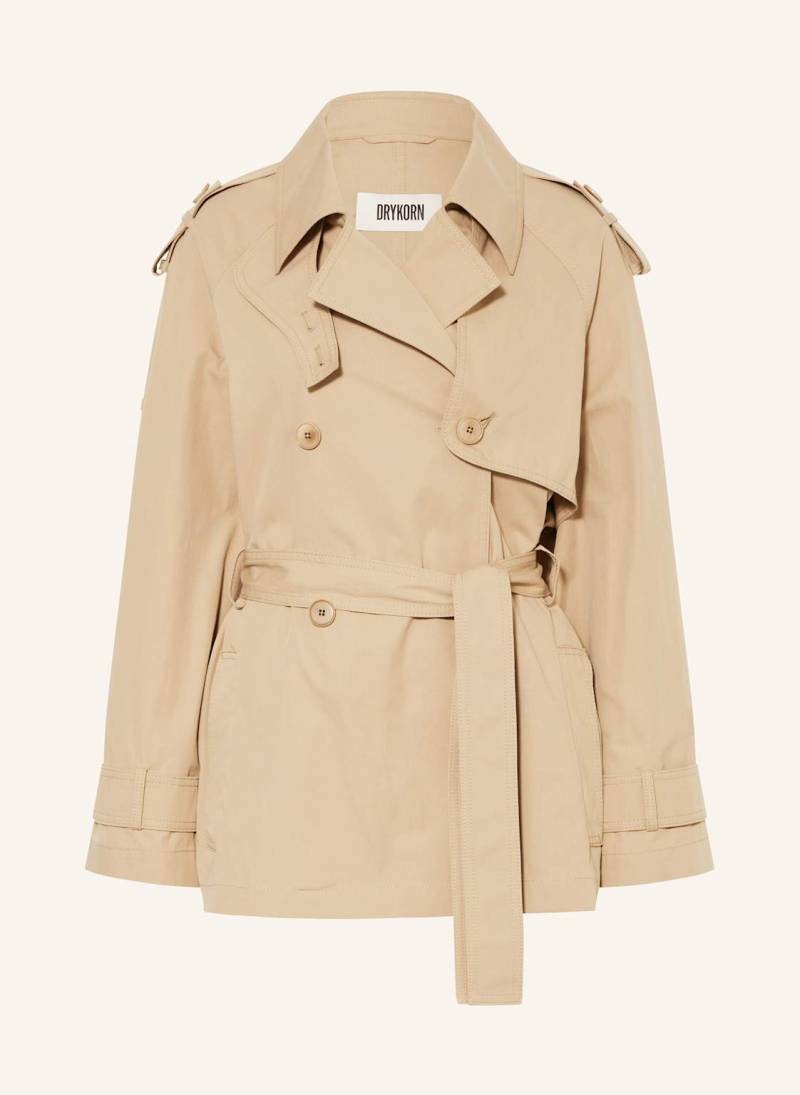 Drykorn Trench-Jacke Welney beige von drykorn