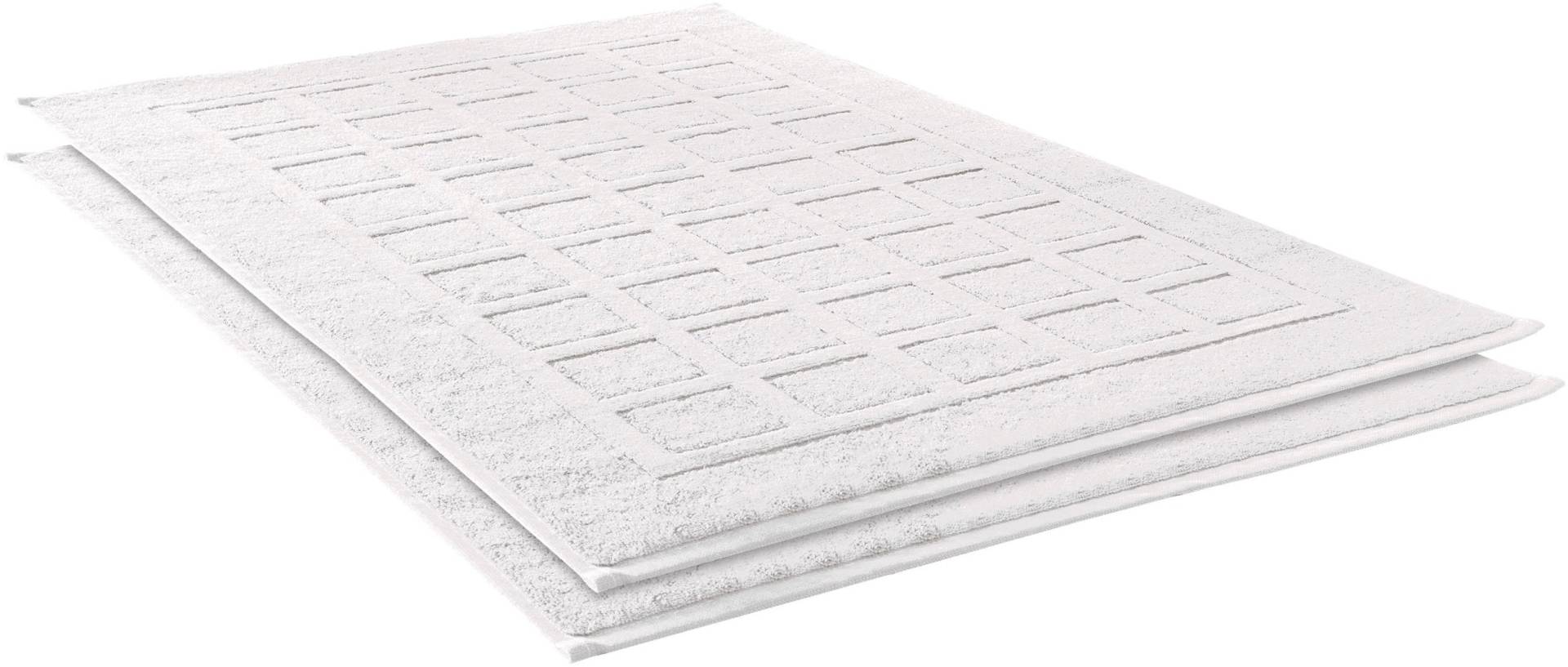 Dyckhoff Badematte »Planet«, fussbodenheizungsgeeignet-beidseitig nutzbar, Baumwolle, 2er Set Hotelmatte Dyckhoff Badematte »Planet«, fussbodenheizungsgeeignet-beidseitig nutzbar, Baumwolle, 2er Set Hotelmatte von dyckhoff