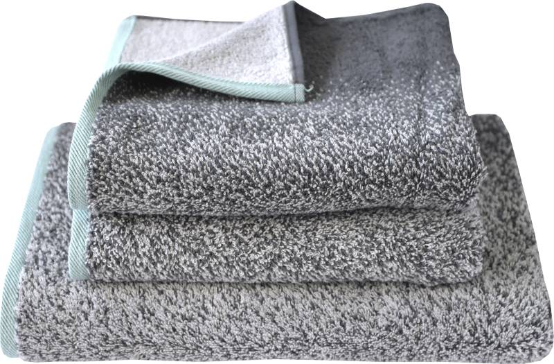 Dyckhoff Handtuch Set »Cool Mint Gradient«, Set, 3 tlg., Walkfrottier, mit Farbverlauf, 1 Duschtuch (70x140cm), 2 Handtüchern (50x100cm) von dyckhoff