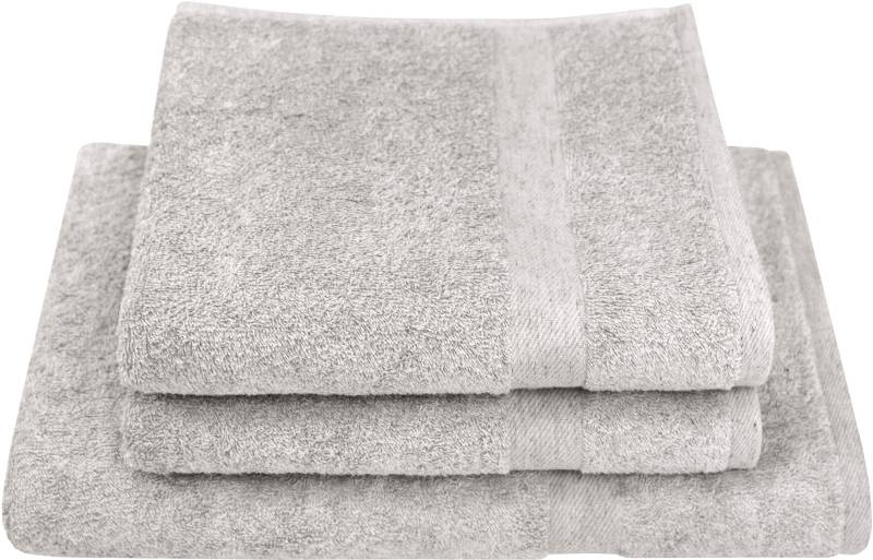 Dyckhoff Handtuch Set »Deep Harmony Comfort«, Set, 3 tlg., Frottier, 15% Hanf;2 Handtücher (50x100cm), 1 Duschtuch (70x140cm) von dyckhoff