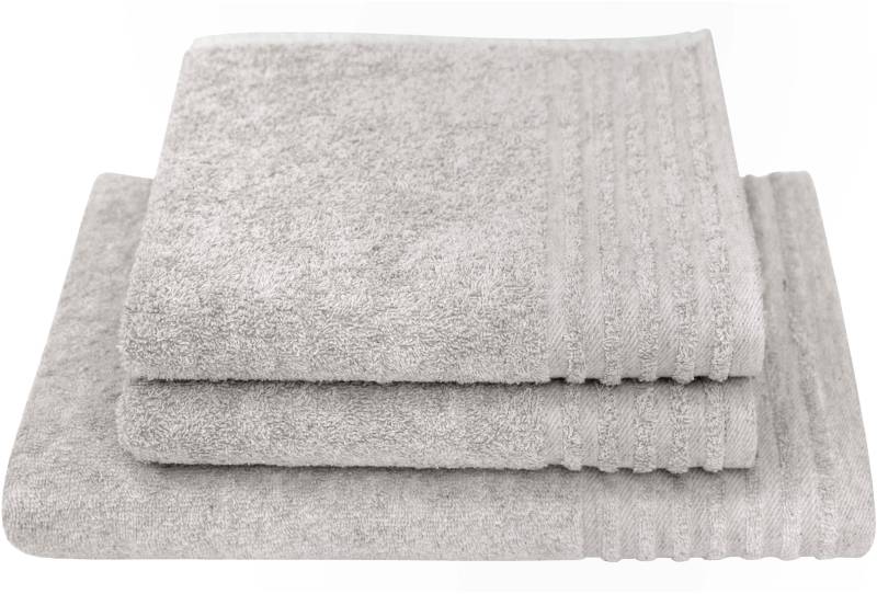 Dyckhoff Handtuch Set »Deep Harmony Energy«, Set, 3 tlg., Frottier, 15% Hanf; 2 Handtücher (50x100cm), 1 Duschtuch (70x140cm) von dyckhoff