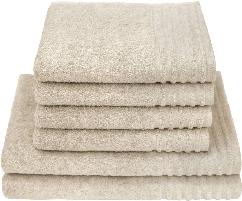 Dyckhoff Handtuch Set »Deep Harmony Energy«, Set, 6 tlg., Frottier, 15% Hanf; 4 Handtücher (50x100cm), 2 Duschtücher (70x140cm) von dyckhoff