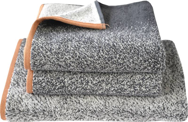 Dyckhoff Handtuch Set »New Coral Gradient«, Set, 3 tlg., Walkfrottier, mit Farbverlauf, 2 Handtücher (50x100cm), 1 Duschtuch (70x140cm) von dyckhoff