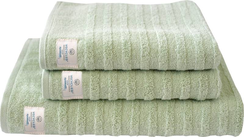 Dyckhoff Handtuch Set »Wecycled«, (3 St., 2x 50x100 cm-1x 70x140 cm), 2 Handtücher (50x100cm), 1 Duschtuch (70x140cm) von dyckhoff
