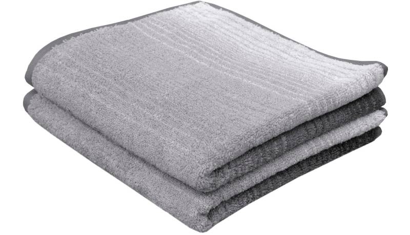 Dyckhoff Handtücher »Colori«, (2 St.), 2x Handtücher, aus 100% Bio Baumwolle, 450 g/m² von dyckhoff