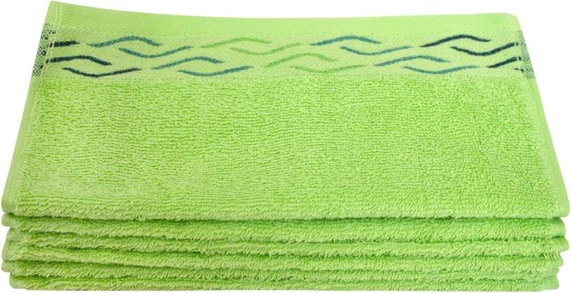 Dyckhoff Seiftuch »Wave«, (Set, 6 tlg., 6er Set Waschlappen 30 x 30 cm), mit Jacquard-Bordüre von dyckhoff