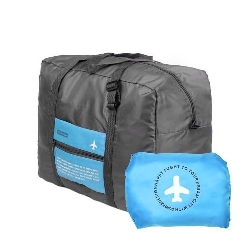 Faltbare Reisetasche Mit Aufbewahrungstasche - Blau Unisex  35cm von eStore