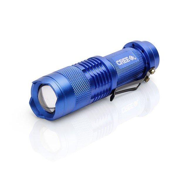 Led-taschenlampe Cree Ultrafire - Blau Unisex  150 mm von eStore