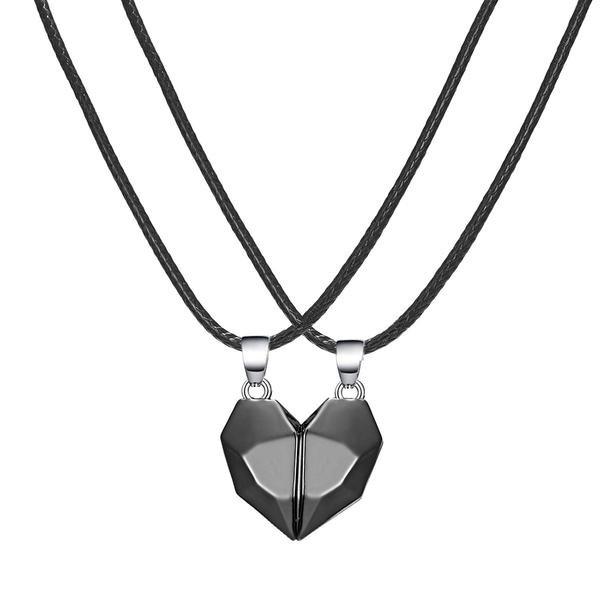 Magnetische Liebe-halskette, Schwarz – 1 Paar Damen  50 CM von eStore