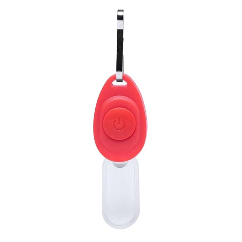 Mini-lampe Für Schlüsselbund Oder Jacke - Rot Unisex von eStore