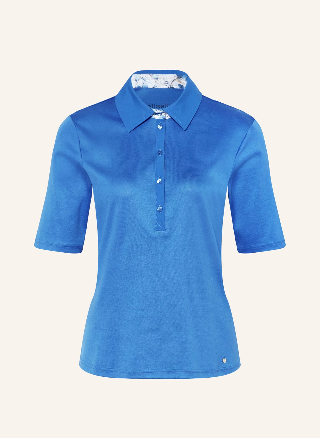 Efixelle Jersey-Poloshirt blau von efixelle