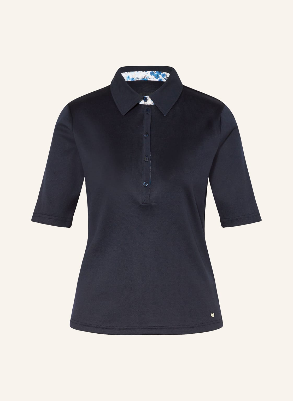 Efixelle Jersey-Poloshirt blau von efixelle