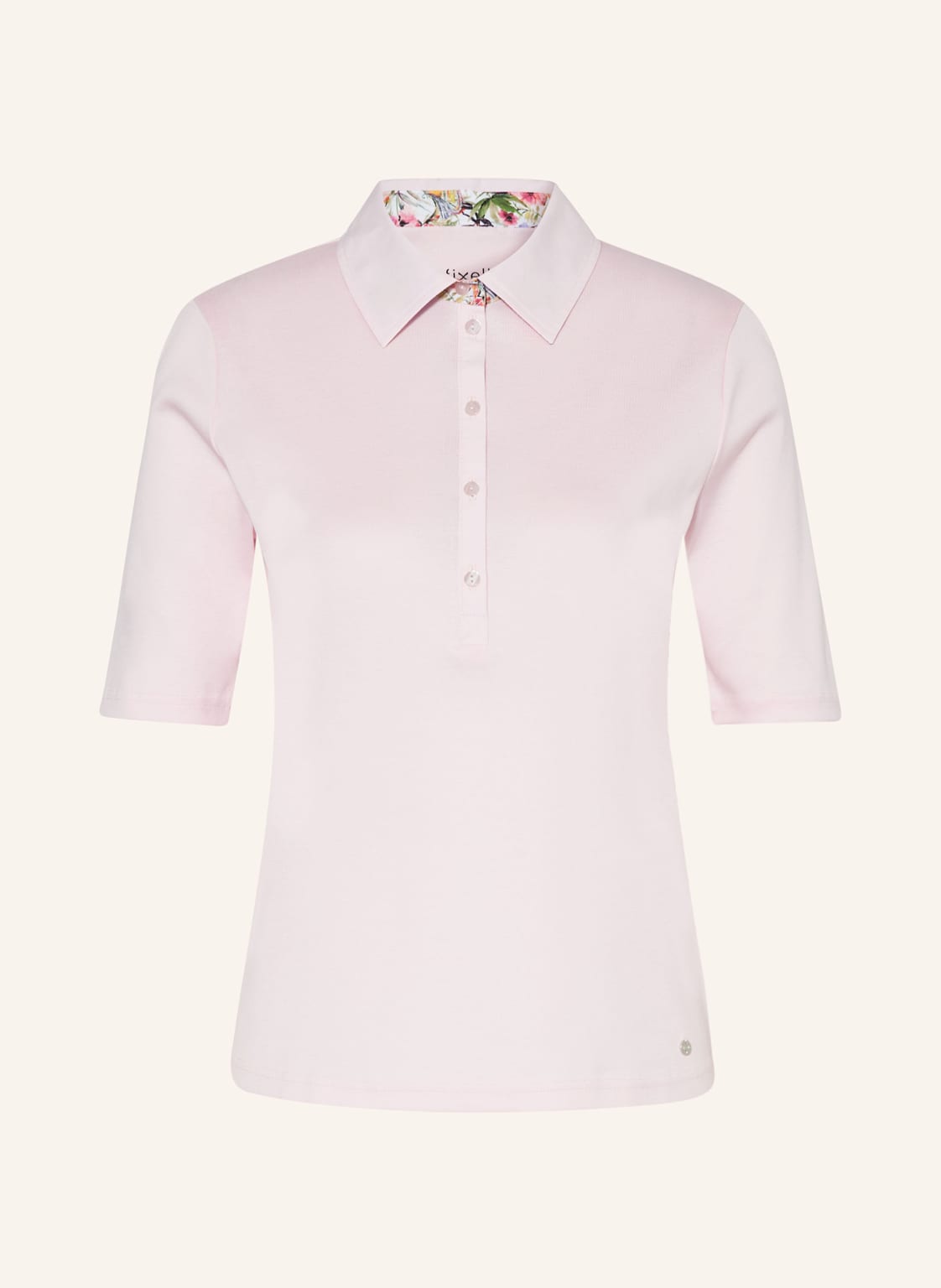 Efixelle Jersey-Poloshirt rosa von efixelle
