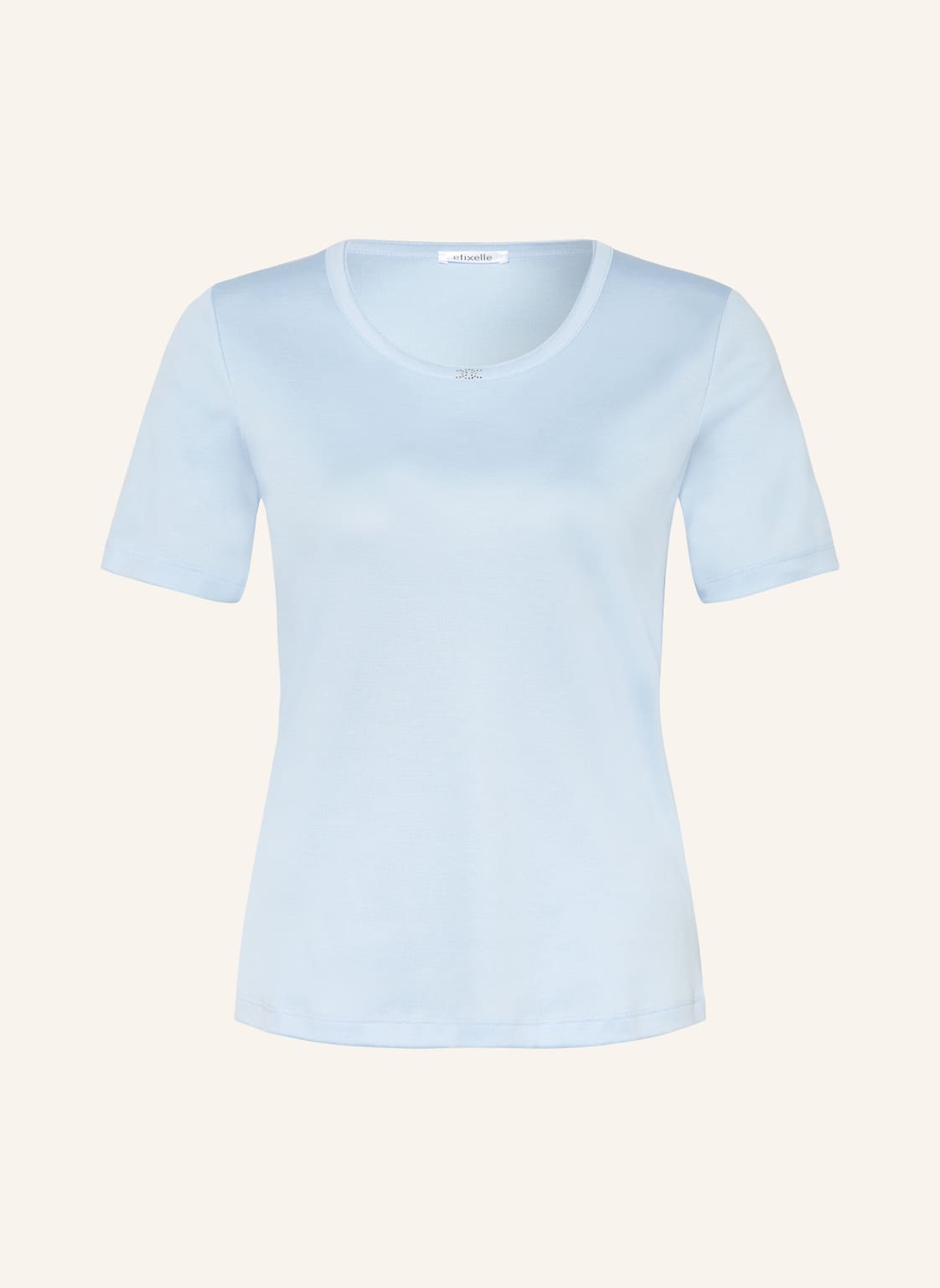 Efixelle T-Shirt Mit Schmucksteinen blau von efixelle