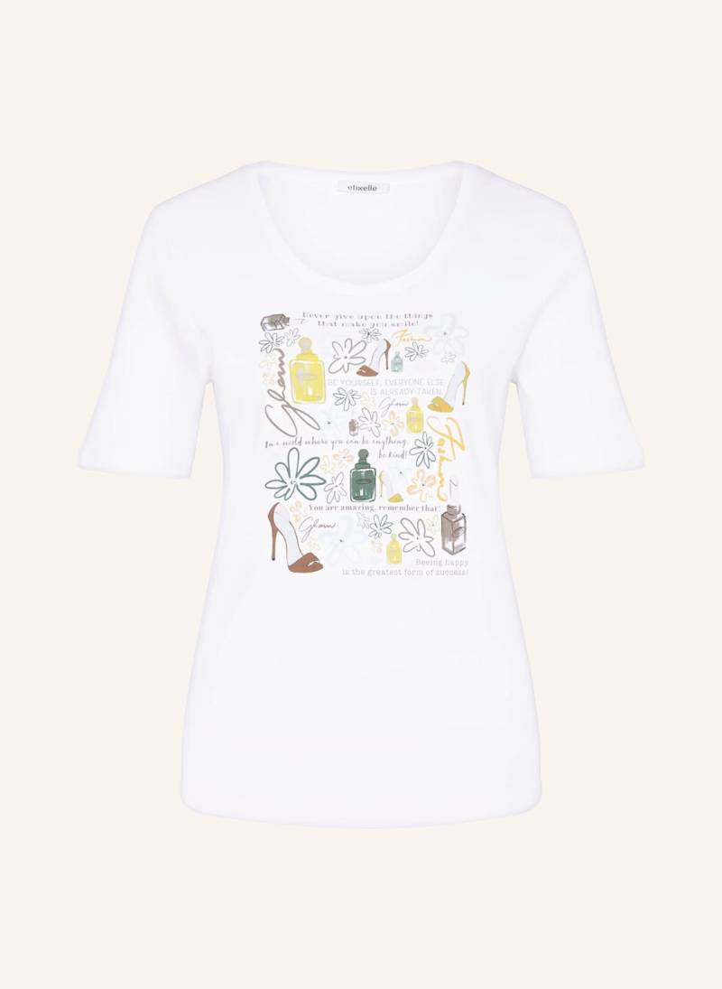 Efixelle T-Shirt Mit Schmucksteinen weiss von efixelle