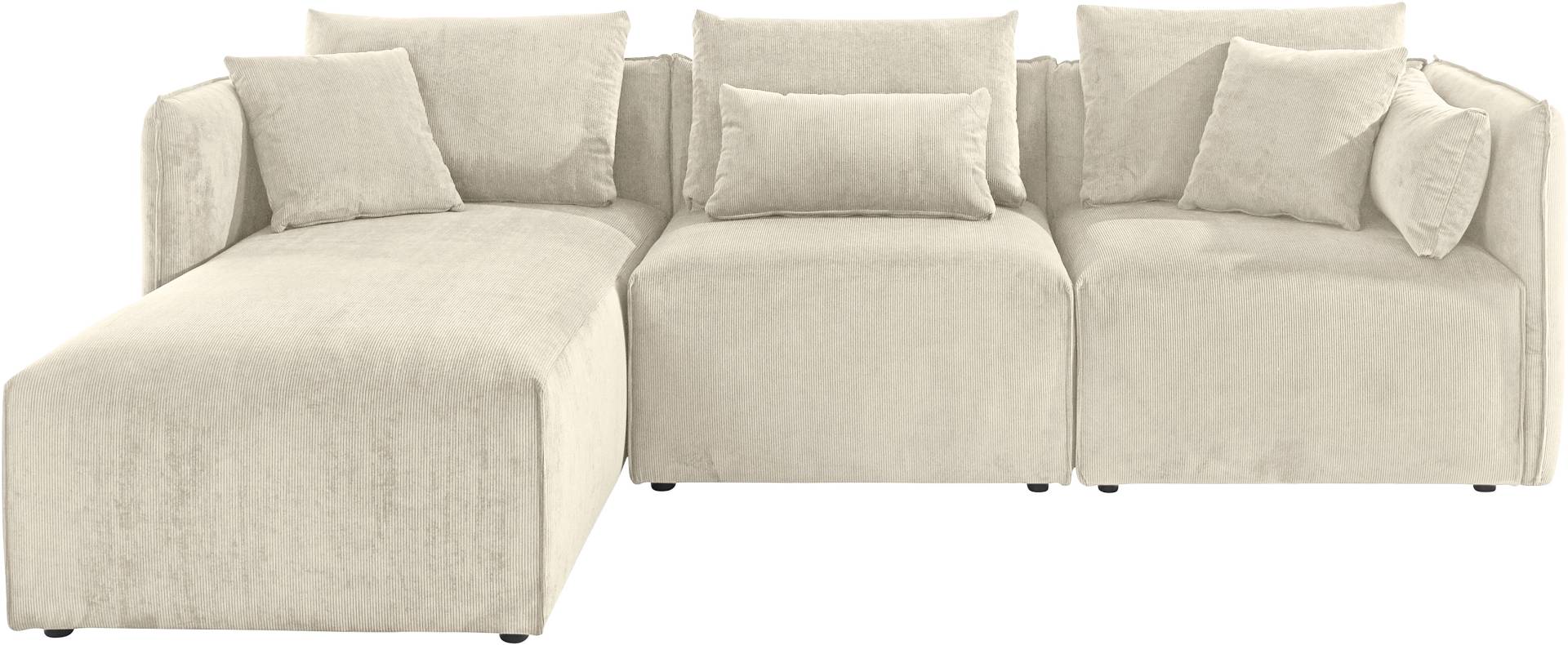 elbgestoeber Ecksofa »Elbdock«, (3 St.), zusammengesetzt aus Modulen, in vielen Bezugsqualitäten und Farben elbgestoeber Ecksofa »Elbdock«, (3 St.), zusammengesetzt aus Modulen, in vielen Bezugsqualitäten und Farben von andas