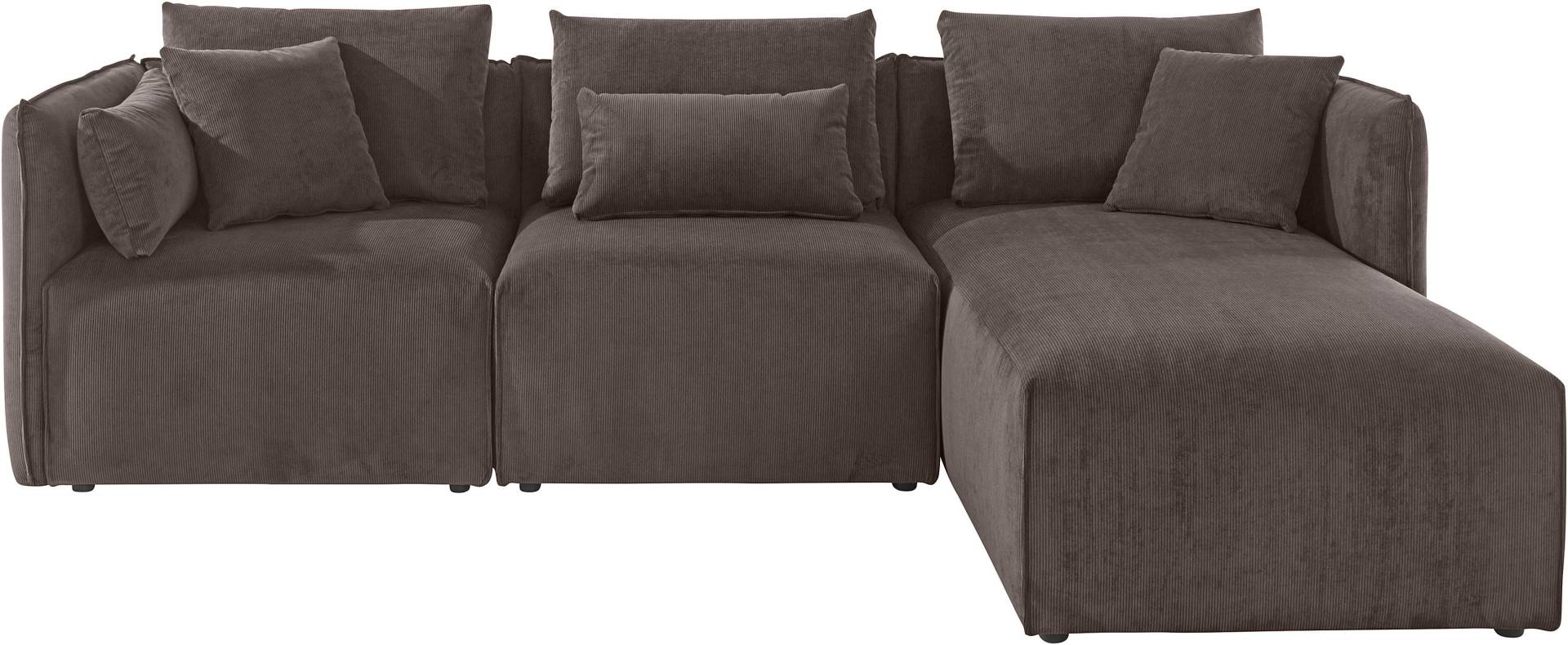 elbgestoeber Ecksofa »Elbdock«, (3 St.), zusammengesetzt aus Modulen, in vielen Bezugsqualitäten und Farben elbgestoeber Ecksofa »Elbdock«, (3 St.), zusammengesetzt aus Modulen, in vielen Bezugsqualitäten und Farben von andas