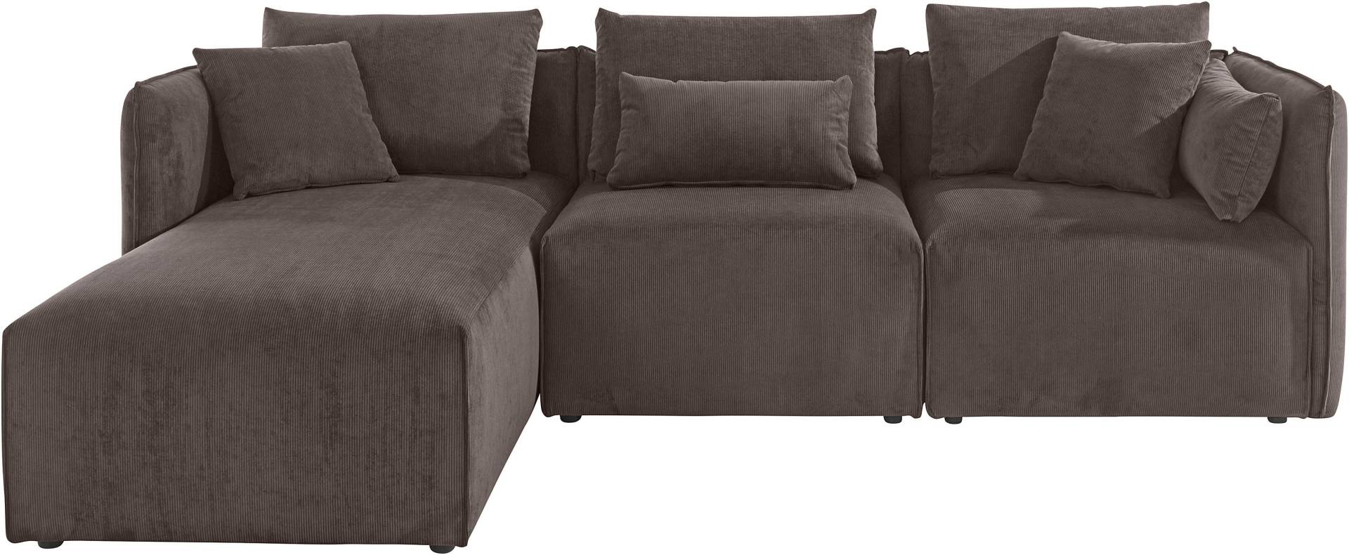 elbgestoeber Ecksofa »Elbdock«, (3 St.), zusammengesetzt aus Modulen, in vielen Bezugsqualitäten und Farben elbgestoeber Ecksofa »Elbdock«, (3 St.), zusammengesetzt aus Modulen, in vielen Bezugsqualitäten und Farben von andas