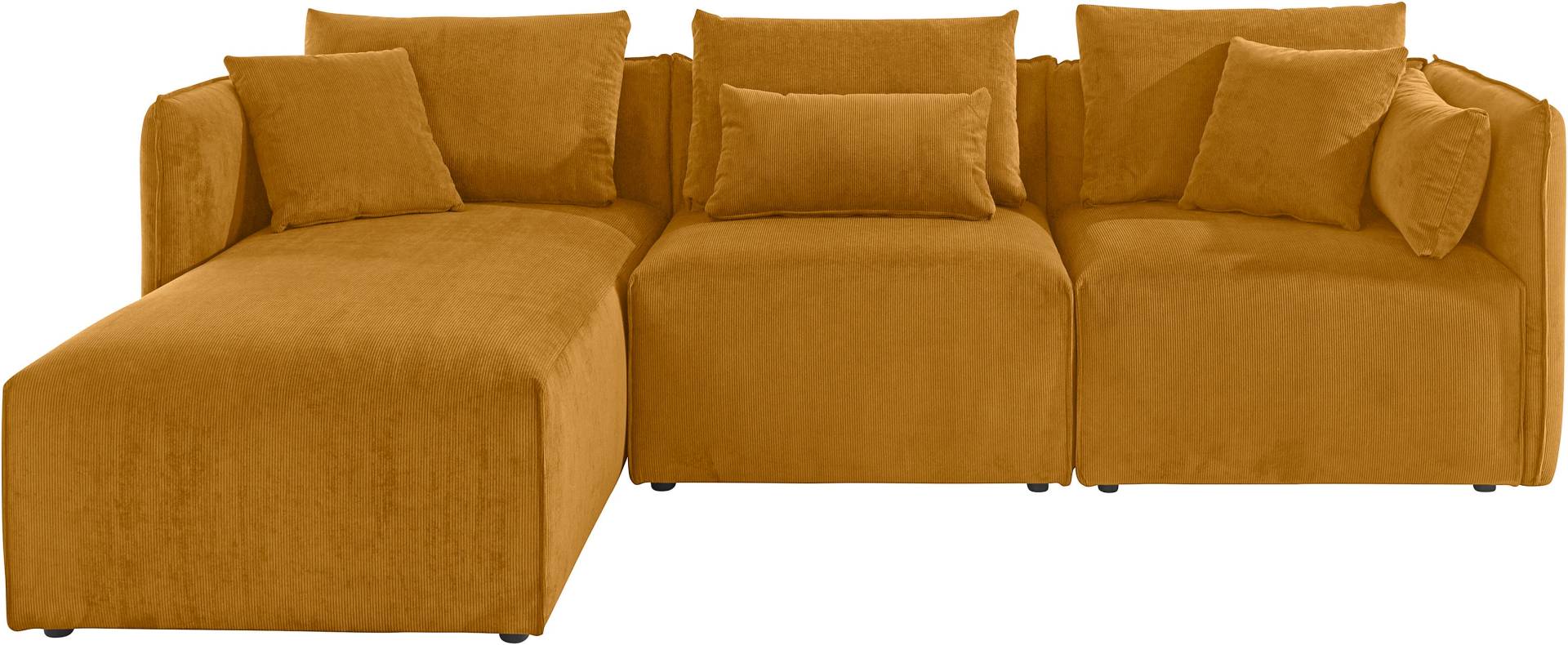 elbgestoeber Ecksofa »Elbdock«, (3 St.), zusammengesetzt aus Modulen, in vielen Bezugsqualitäten und Farben elbgestoeber Ecksofa »Elbdock«, (3 St.), zusammengesetzt aus Modulen, in vielen Bezugsqualitäten und Farben von andas