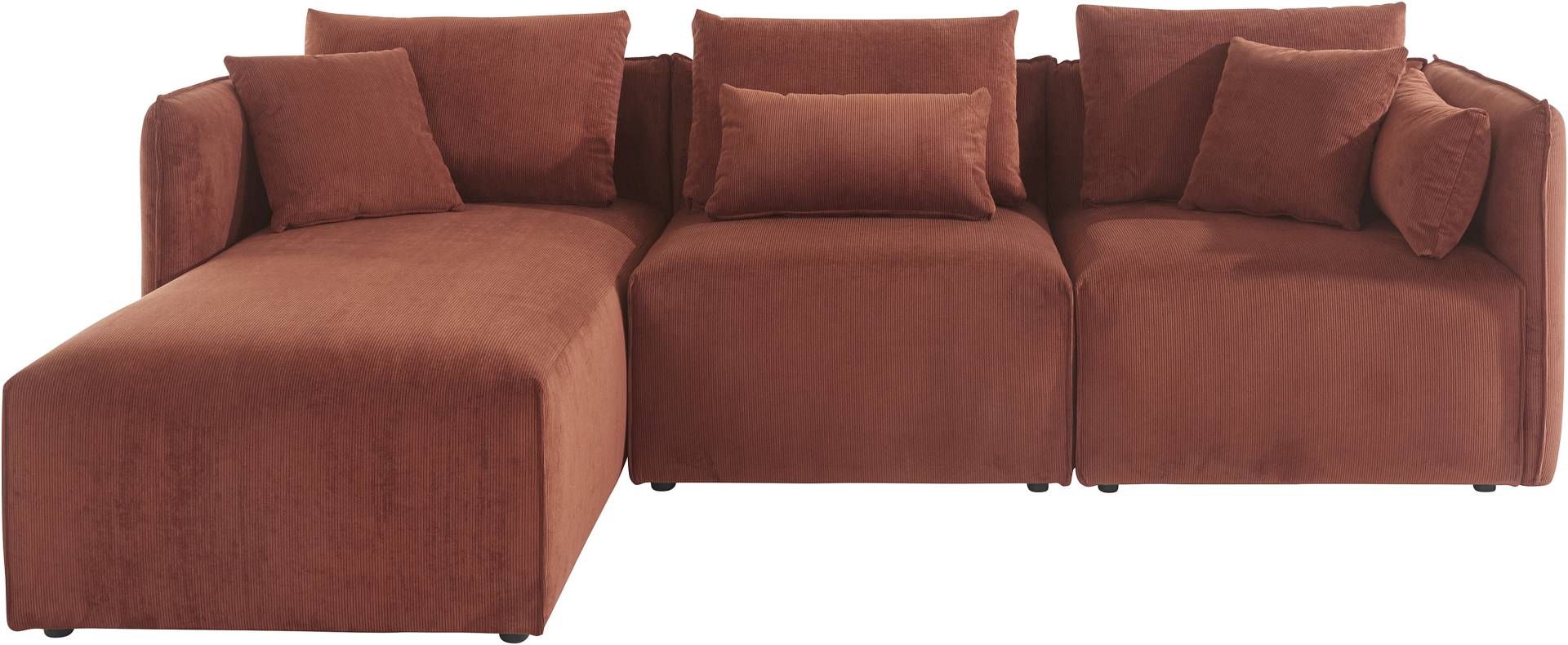 elbgestoeber Ecksofa »Elbdock«, (3 St.), zusammengesetzt aus Modulen, in vielen Bezugsqualitäten und Farben elbgestoeber Ecksofa »Elbdock«, (3 St.), zusammengesetzt aus Modulen, in vielen Bezugsqualitäten und Farben von andas