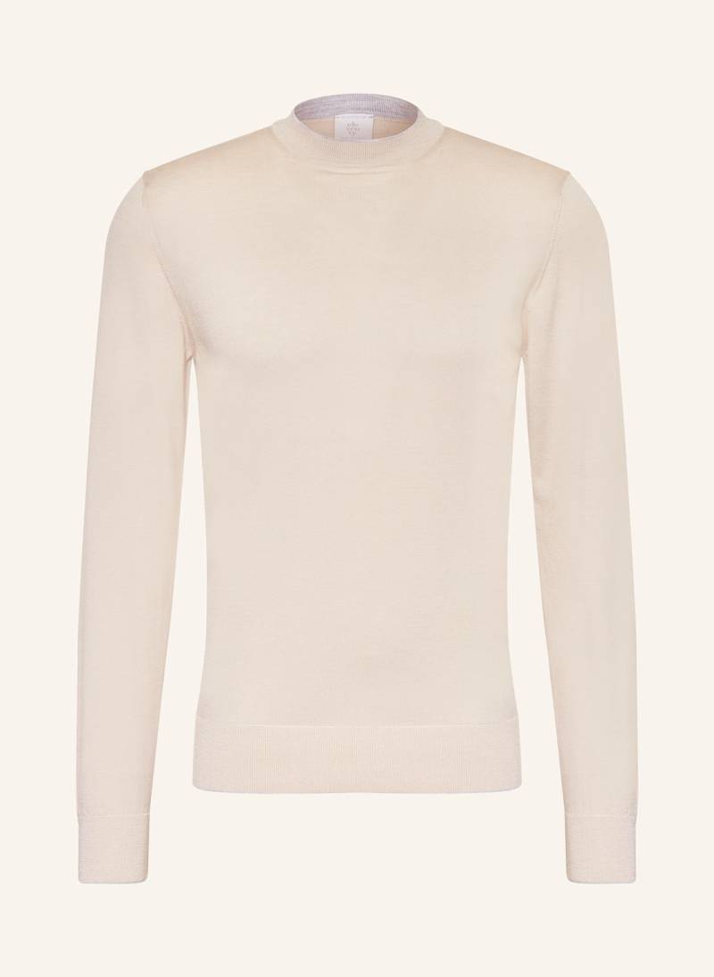 Eleventy Pullover Mit Seide beige von eleventy