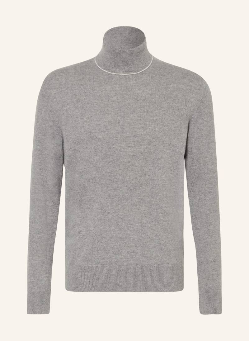 Eleventy Rollkragenpullover Aus Cashmere grau von eleventy