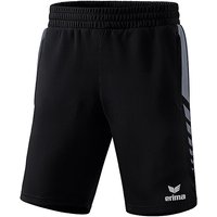 ERIMA Herren Trainingsshort Worker Six WIngs schwarz | M von erima