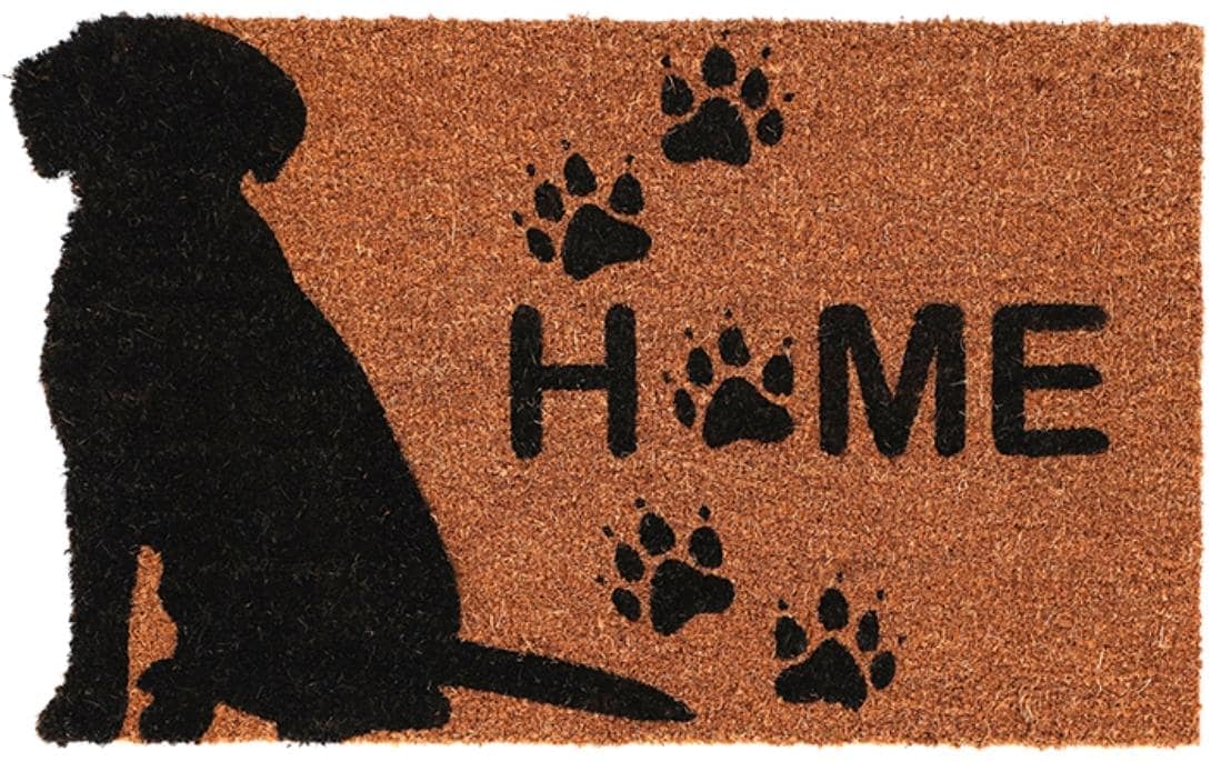 esschert design Fussmatte »Hund «Home» 45.4 cm x 74.5 cm« von esschert design