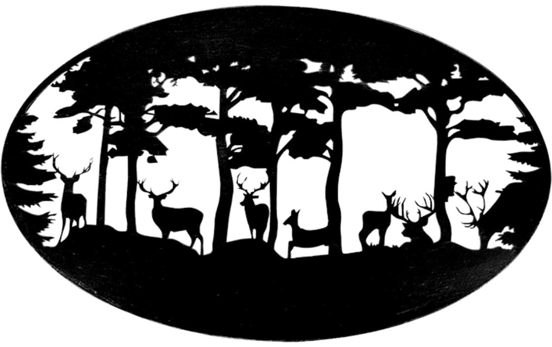 esschert design Wanddekoobjekt »Hirsche« esschert design Wanddekoobjekt »Hirsche« von esschert design