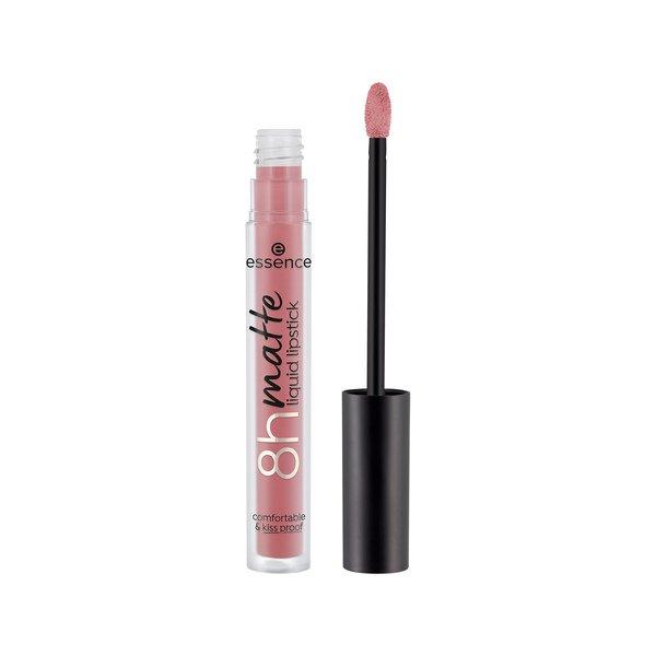 8h Matte Liquid Lipstick Damen Rosy Nude 2.5ml von essence